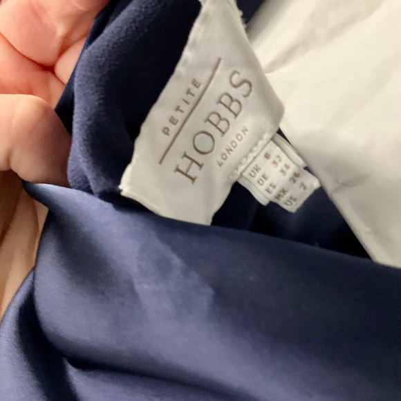 Hobbs London Navy Sleeveless Maxi Dress | Elegant Evening Formal - Picture 7 of 7